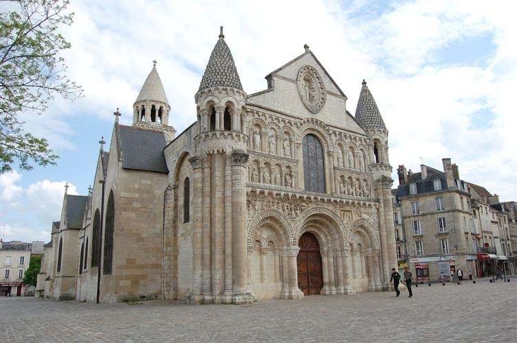 Église Notre Dame la Grande de Poitiers, Vienne