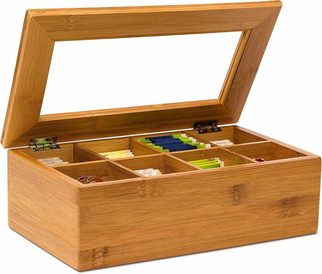 Boîte à thé, un cadeau original pour femme de 30 ans