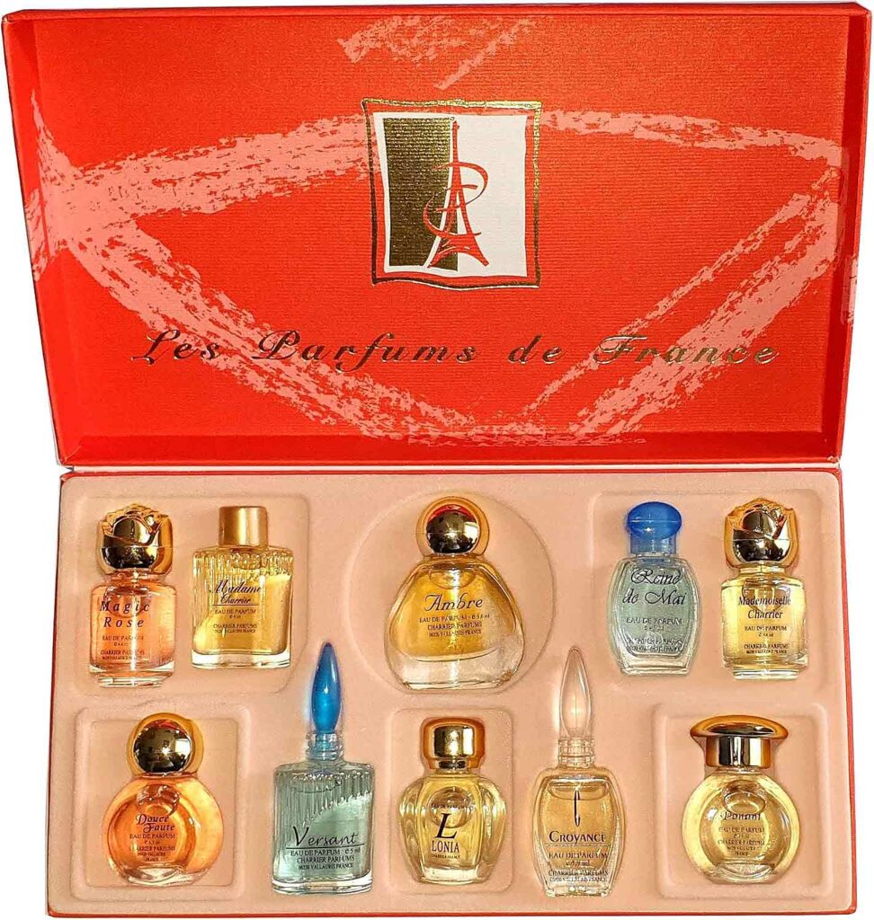 Coffret de parfums miniatures, un cadeau femme 30 ans 40 euros