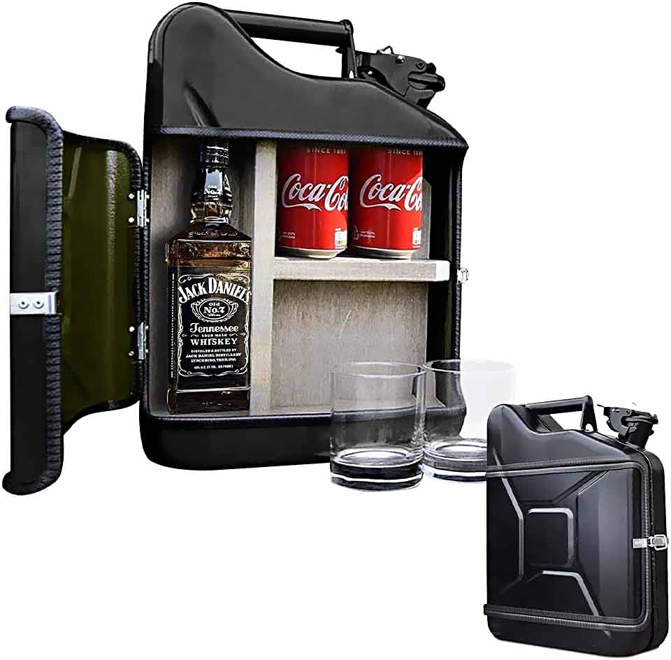 Un Whiskey Bar Jerrycan, un cadeau créatif.
