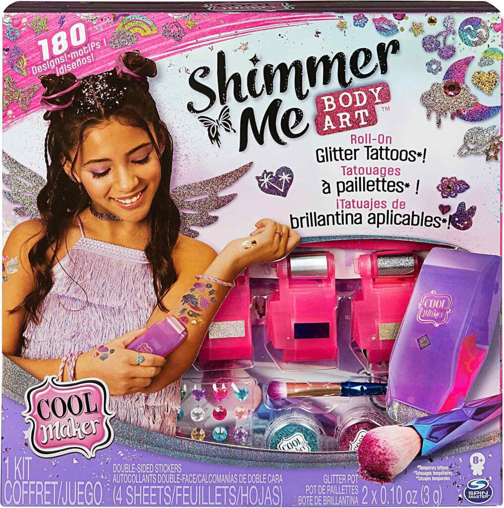 Coffret tatouages éphémères, une idée cadeau fille 11 ans Cultura