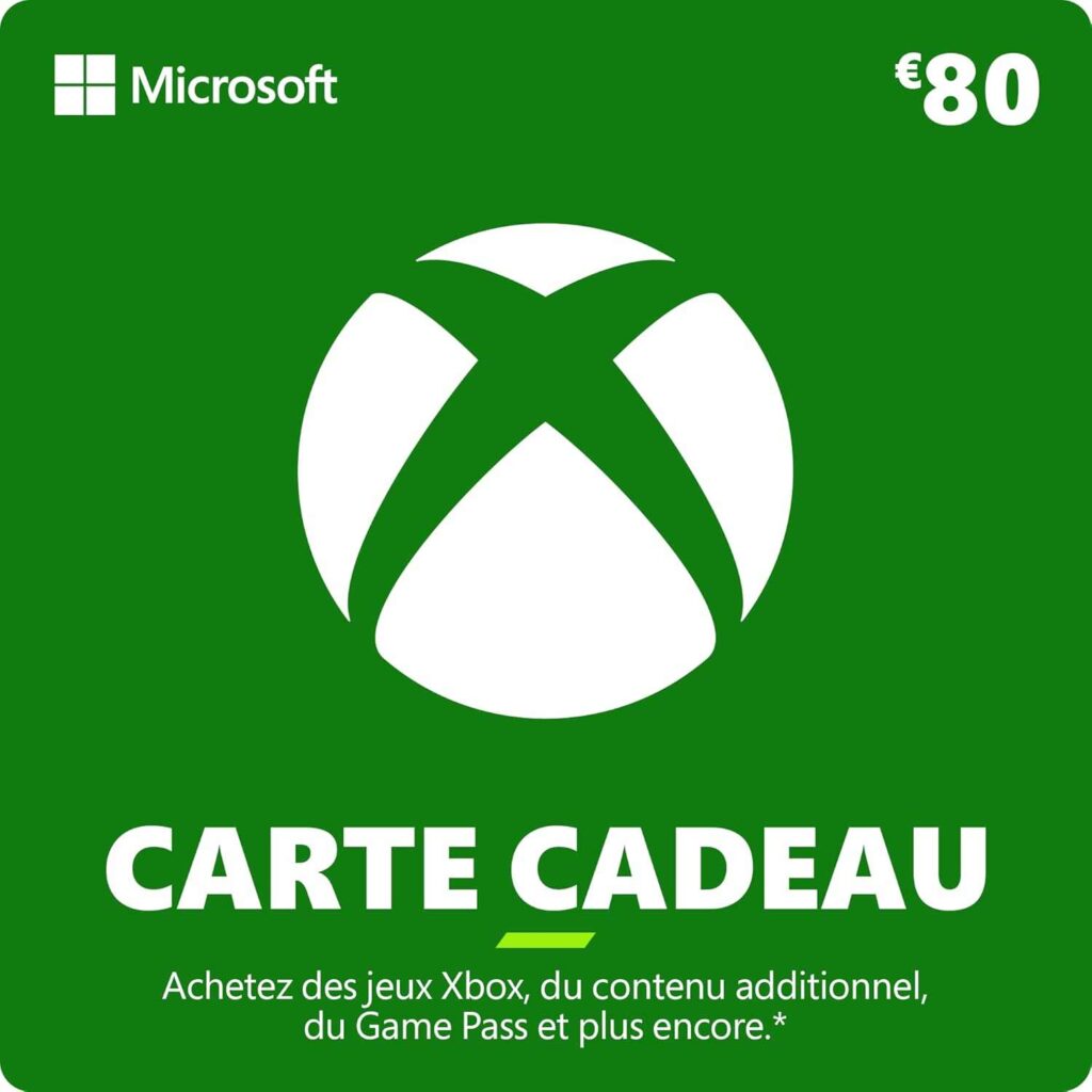 Une Carte Cadeau Xbox