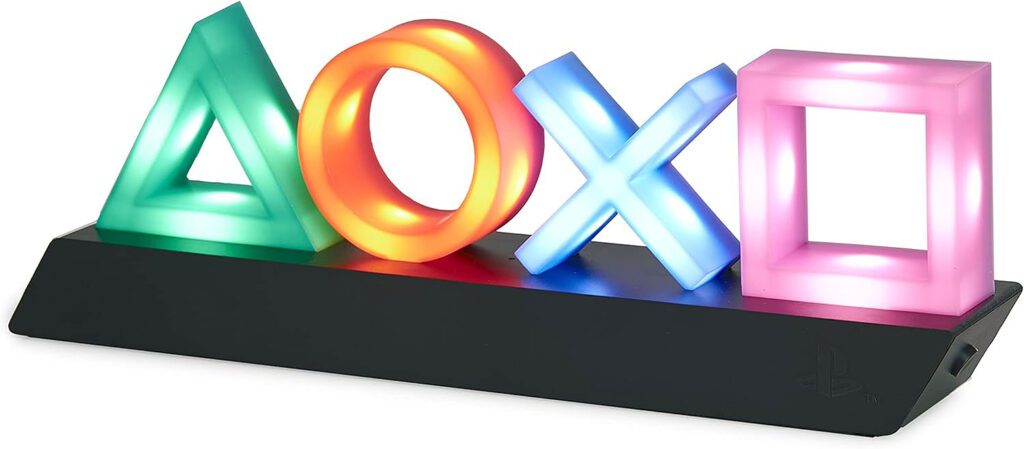 Icône lumineuse PlayStation