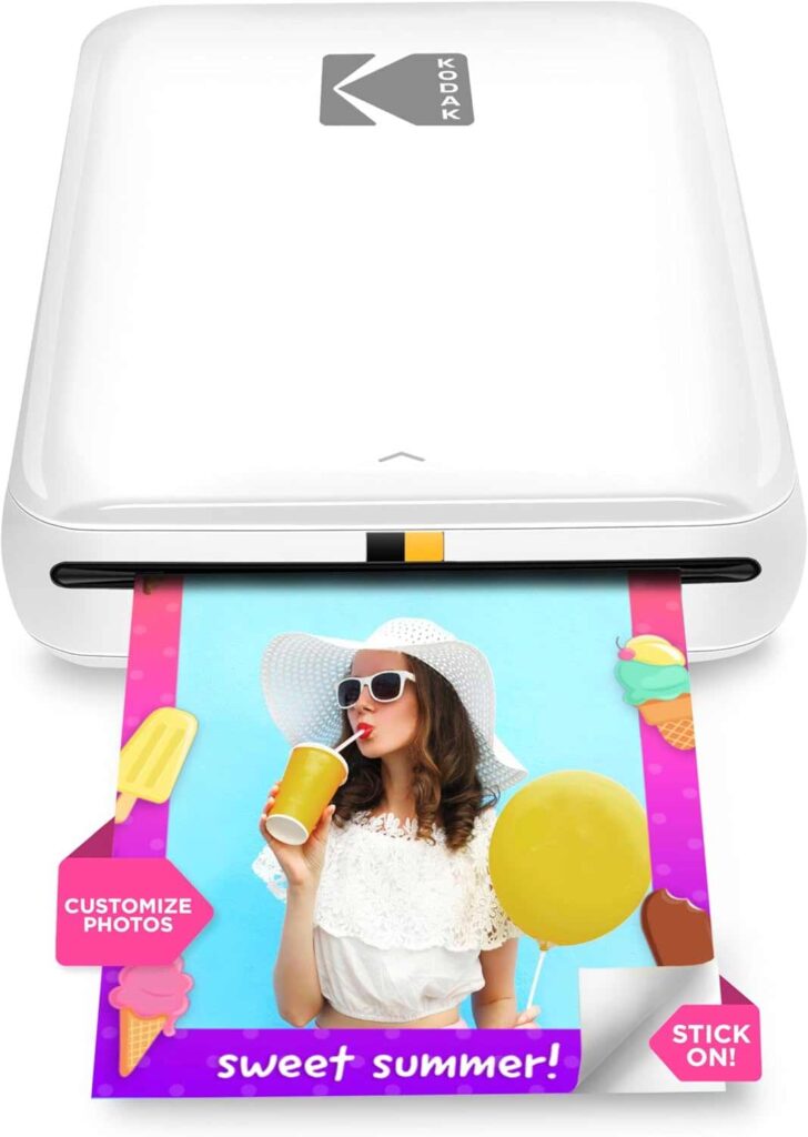 Imprimante photo portable pour smartphone, idee cadeau ado pour noel