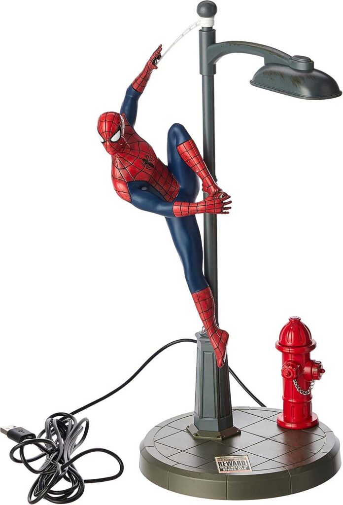 Lampe de Bureau Spiderman, une idee cadeau ado garcon