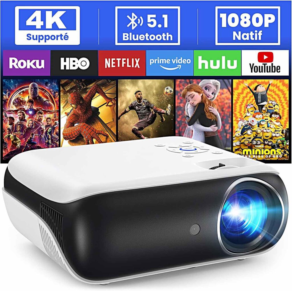 Un Mini Projecteur Bluetooth HOPVISION, une idee cadeau adolescents
