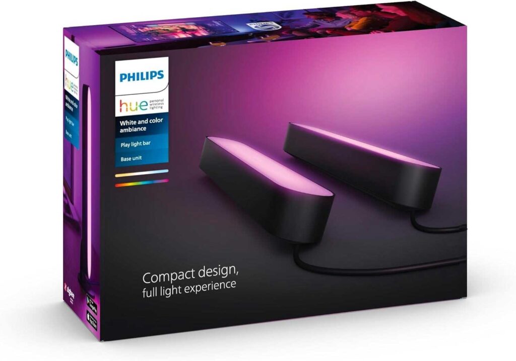 Philips Hue Play Pack White & Color Ambiance, une idée de cadeaux de Noël pour un ado garçon