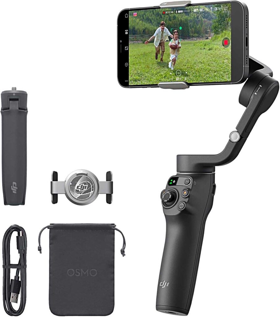 Stabilisateur pour smartphone OSMO Mobile 6, idee cadeau ado cultura