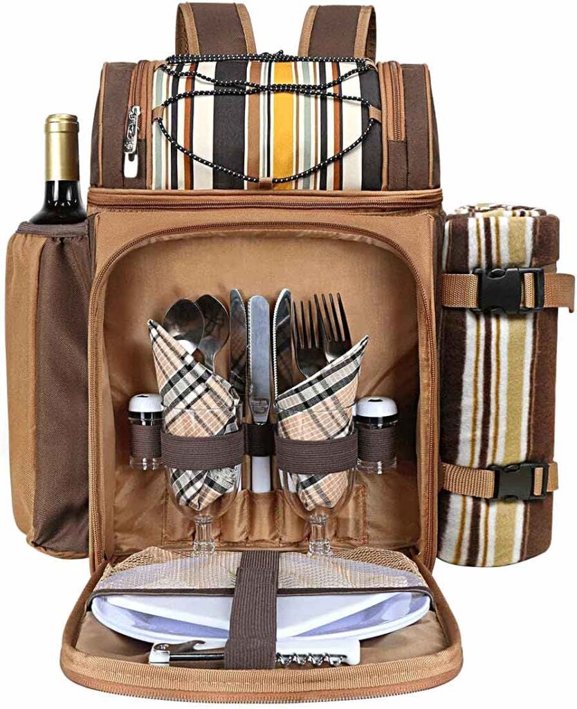 Sac à Dos de Pique-Nique pour Couple, une idée cadeau Noël pour couple