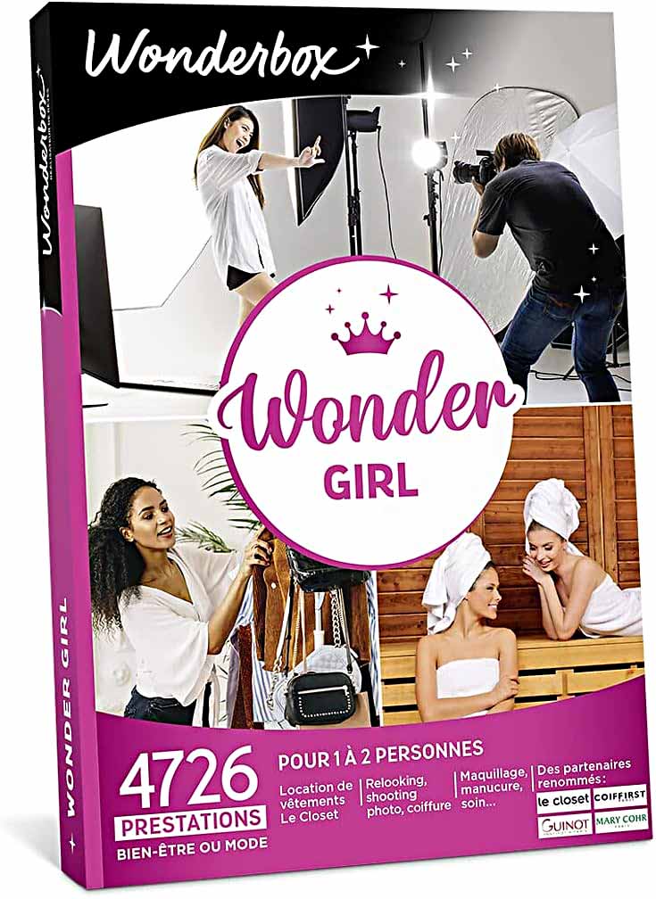 Coffret Cadeau Wonderbox Wonder Girl