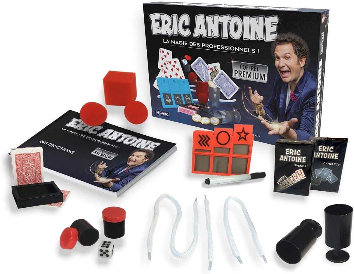 Tours De Cartes Enfants Kit Magician Cartomagie Coffret Magie Cartes Eric Antoine - 15 Tours De Magie Pour Enfants Cadeau Enfant Magie Coffret Magie Enfants