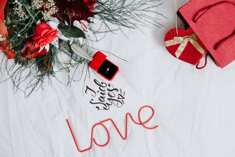 saint valentin texte original