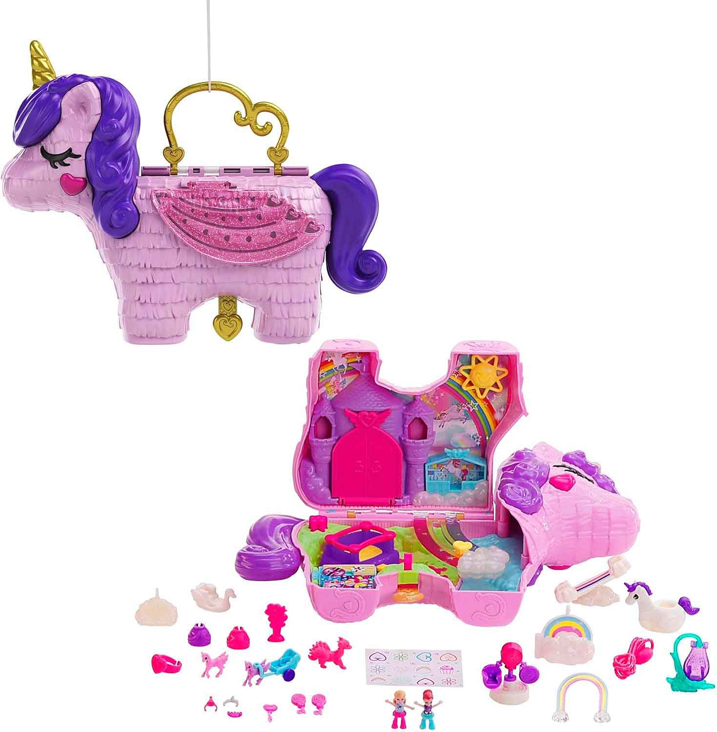 MOMUSE Œufs à éclore Licornes Et Papillons 6 Pièces – Pochettes Breloques, Jeu Surprise, Cadeau 3-8 Ans