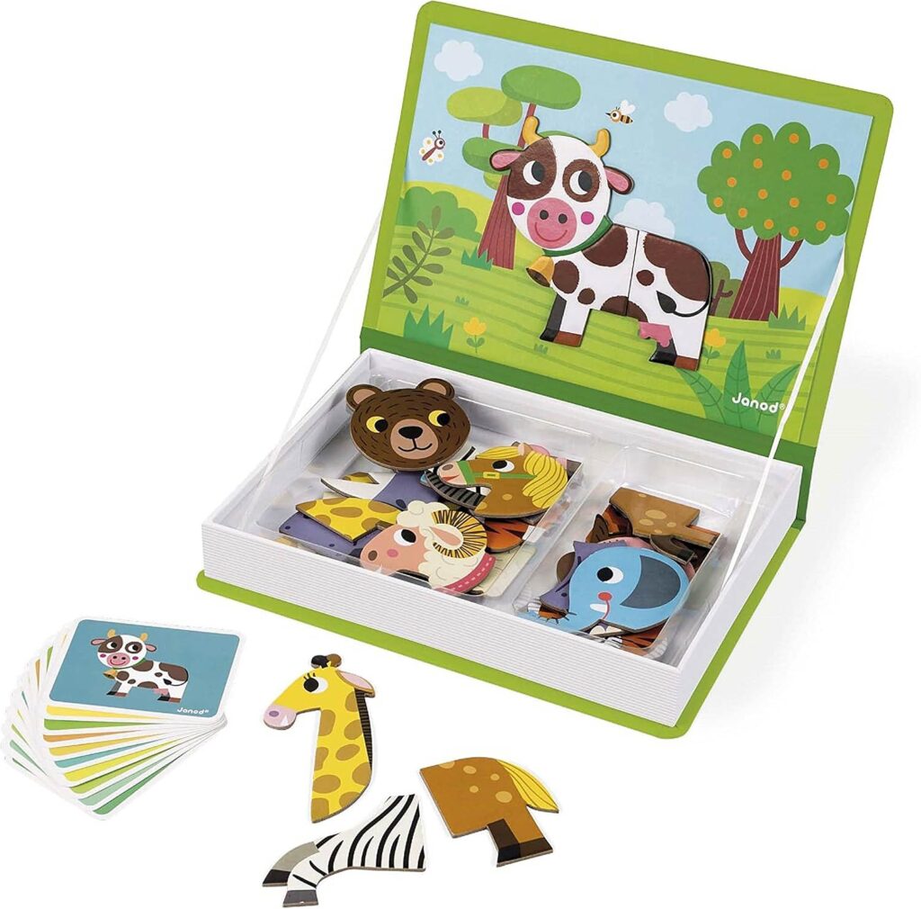 Magneti'Book animaux, une idée cadeau garçon 3 ans montessori
