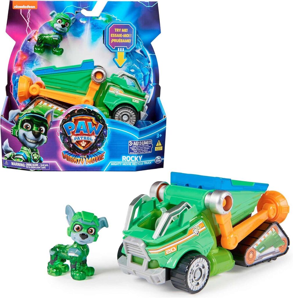 Voiture figurine Pat Patrouille, un cadeau garçon 3 ans pat' patrouille