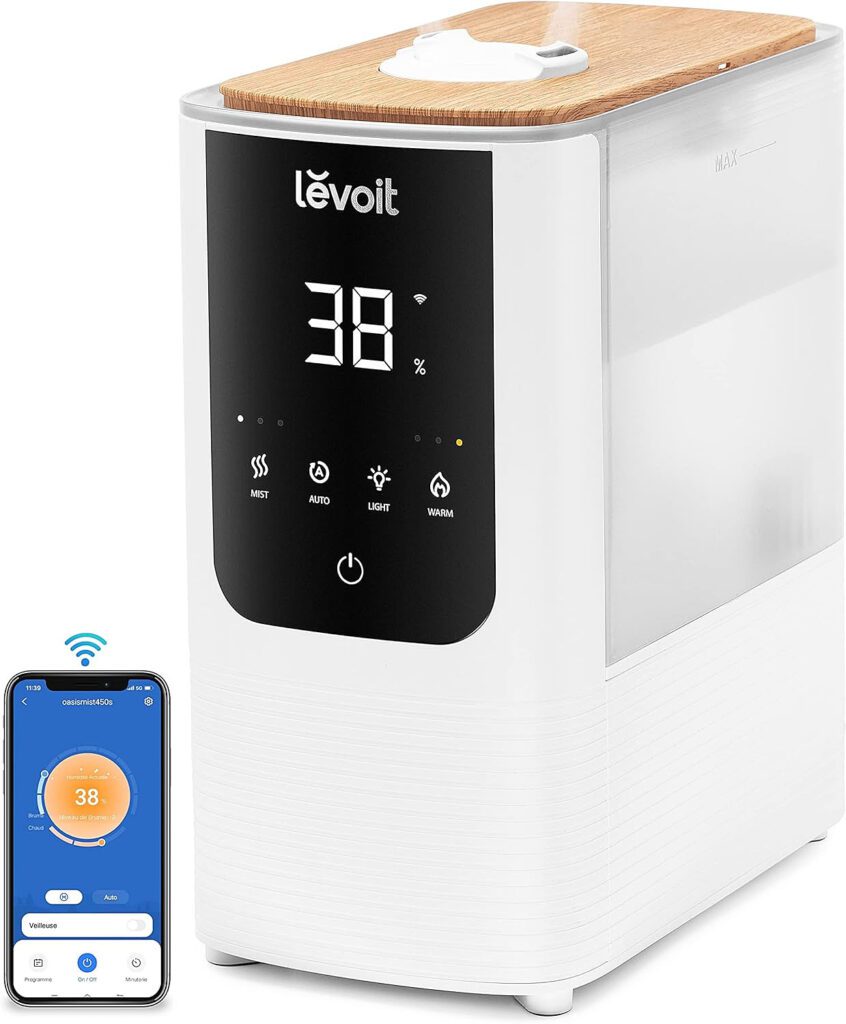 Humidificateur d'air WIFI, idées cadeaux couple original