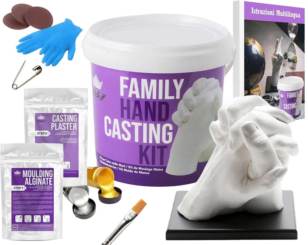 Kit moulage main couple, un cadeau couple