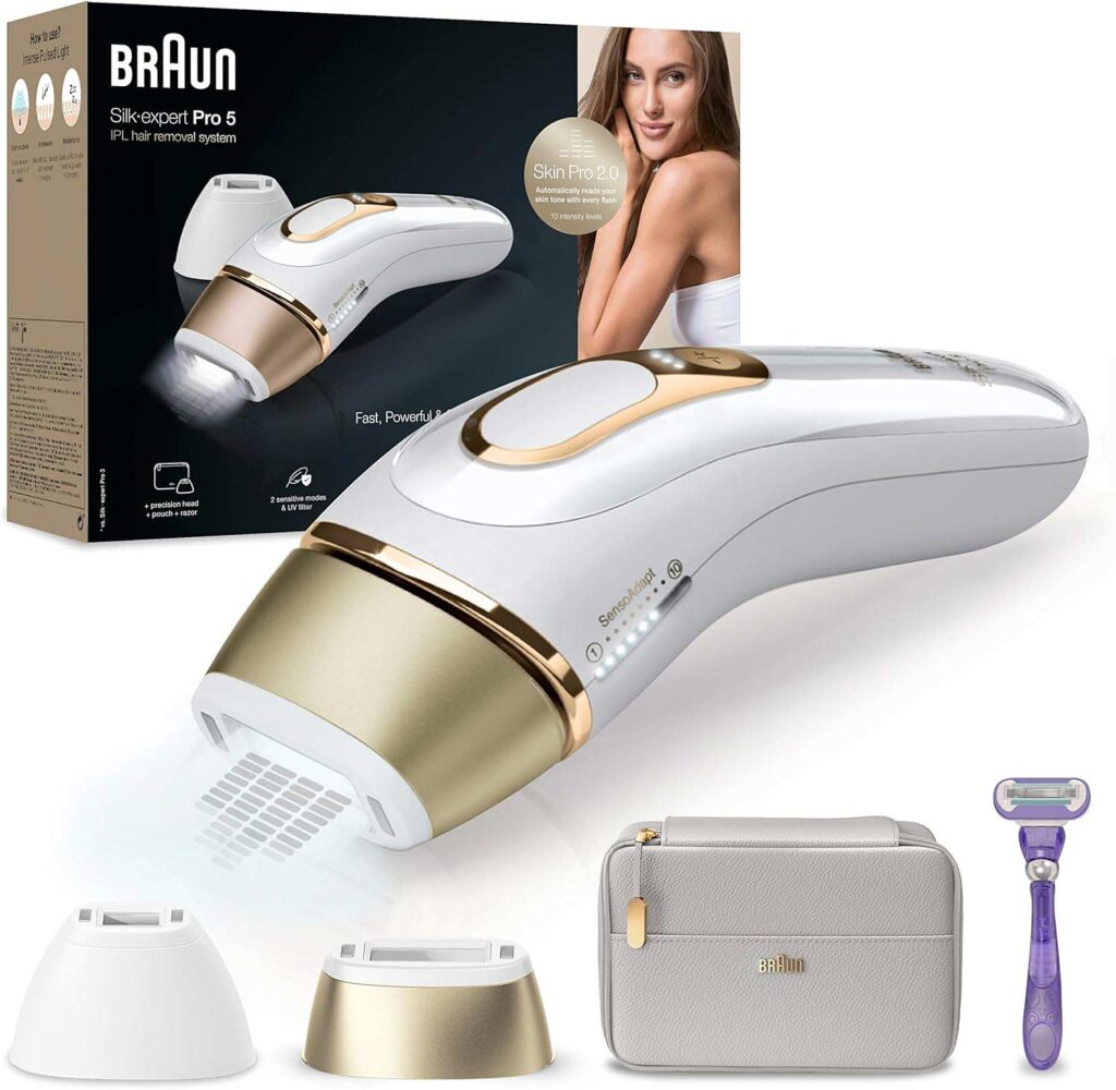 Epilateur à lumière pulsée, cadeau saint valentin femme