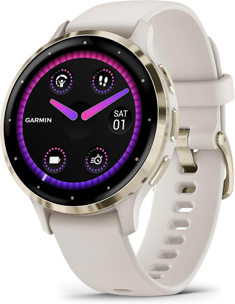 Montre connectée Garmin Venu 3S, cadeaux pour la saint valentin femme