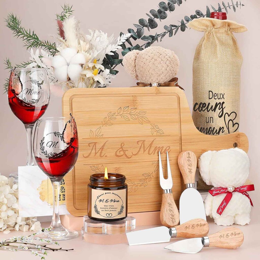 Cadeaux M et Mme, une idée cadeau pacs couple