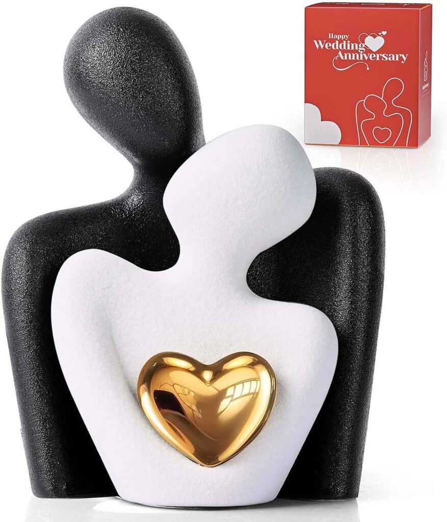 Statuette couple en porcelaine